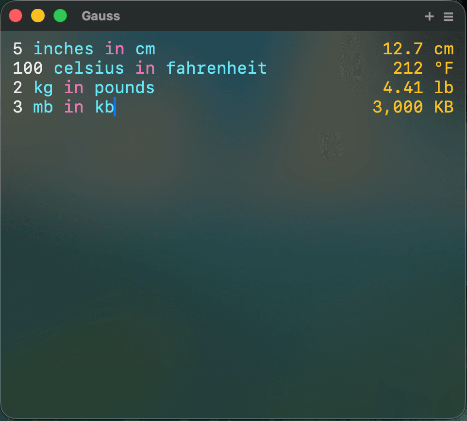 Natural Language Math